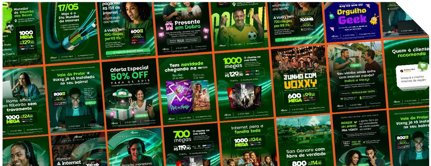 Entrega real do case Voxxy Telecom