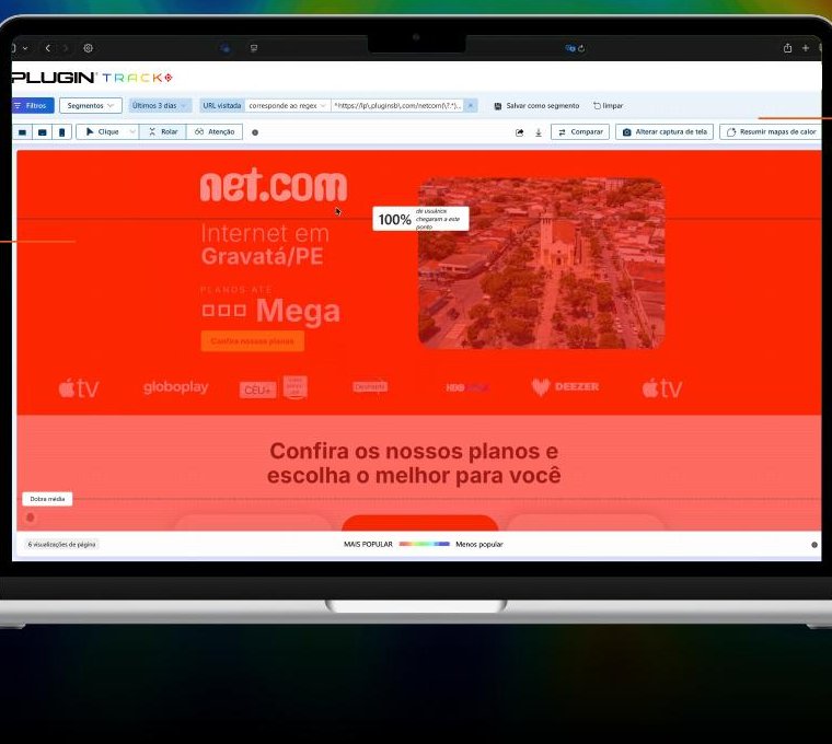 Plugin Track em funcionamento