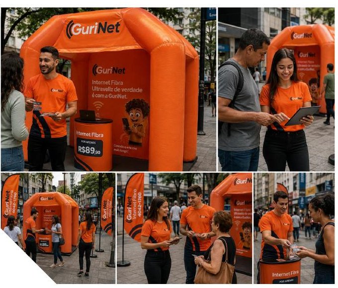 Entrega real do case Gurinet